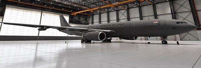 Changi Airbase Aircraft Hangar